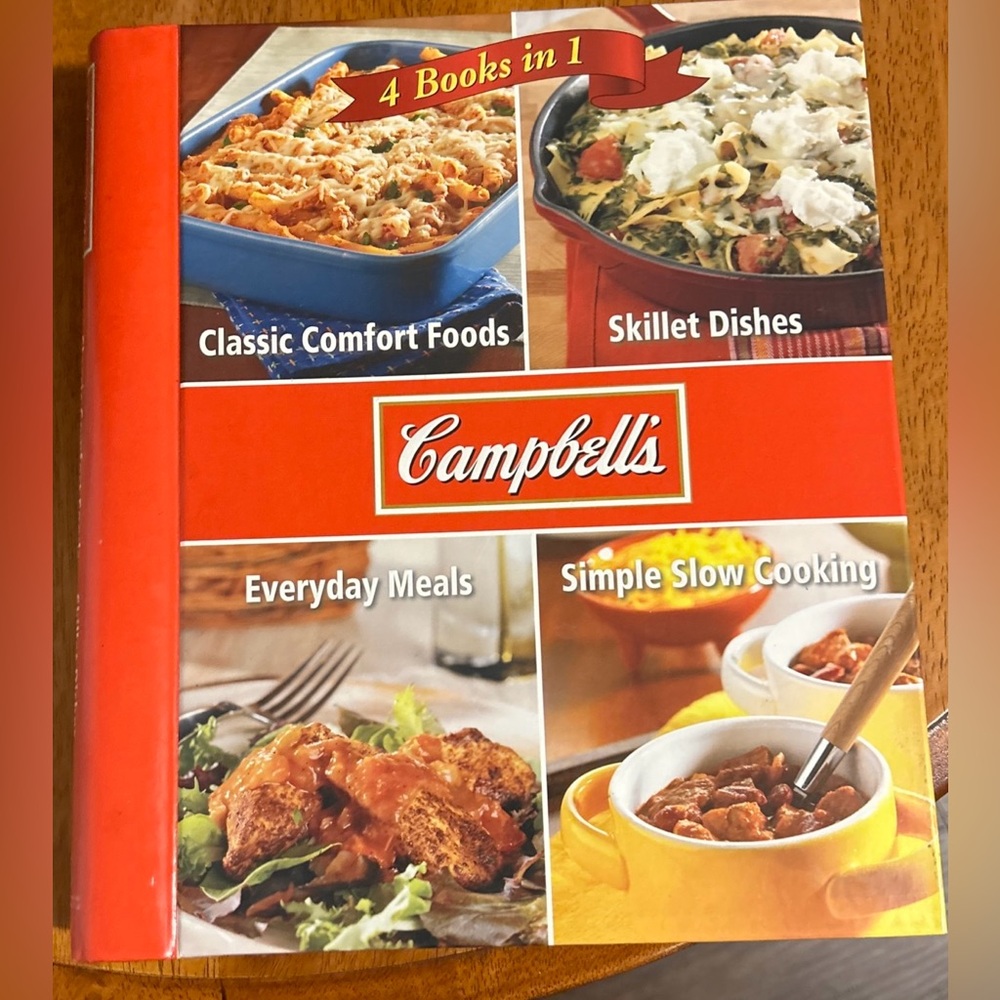 Campbell four books in 1 Recipe Collection
2011 Edition wired bounding